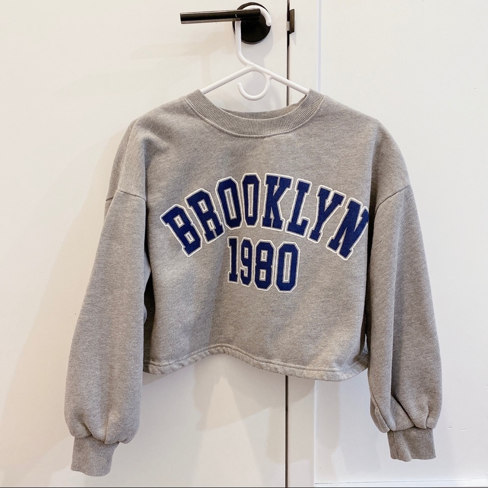 Zara Crop Sweatshirt